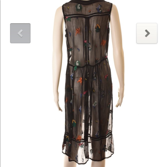 ✨NWT✨ Anthropologie | Floreat Sheer Dress - Picture 3 of 5